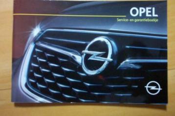 Opel serviceboekje Mokka Zafira Astra Insignia Meriva Corsa