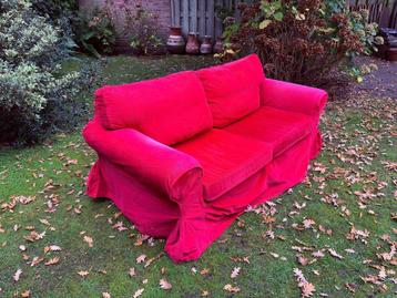 IKEA Ektorp 2-zits bank, rood - afbeelding 2 IKEA Ektorp 2-zits bank, rood - afbeelding 2