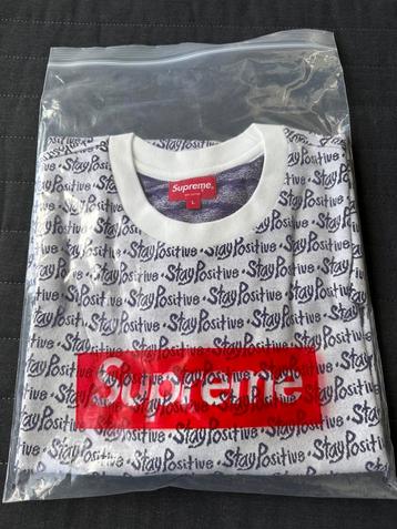 Supreme Stay Positive Jacquard S/S Top | Maat L
