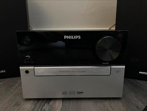 Philips speaker MCM2300, Audio, Tv en Foto, Stereo-sets, Zo goed als nieuw, Dvd-speler, Tuner of Radio, Speakers, Philips, Ophalen