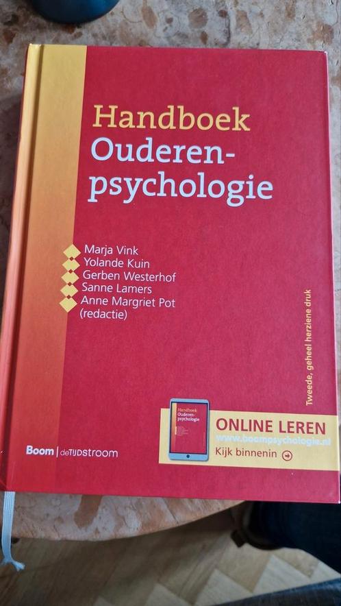 Handboek ouderenpsychologie, Boeken, Psychologie, Zo goed als nieuw, Ophalen of Verzenden