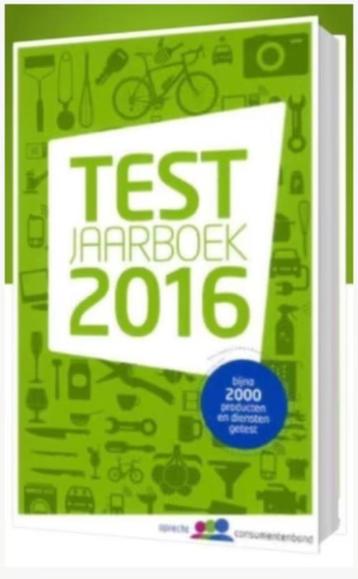 Testjaarboek 2016 (bijna 2000 producten en diensten getest)