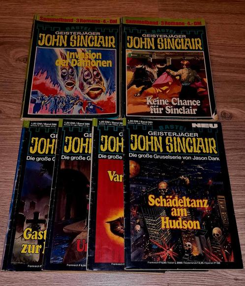 10 Duitstalige John Sinclair verhalen - gratis verzending, Boeken, Avontuur en Actie, Ophalen of Verzenden