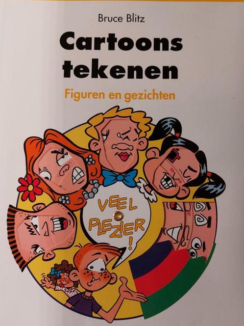 Cartoons Tekenen Figuren En Gezichten, Boeken, Hobby en Vrije tijd, Zo goed als nieuw, Ophalen of Verzenden