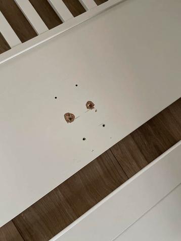 IKEA Bedframe Wit - Lits Jumeaux - Direct Ophalen - afbeelding 2 IKEA Bedframe Wit - Lits Jumeaux - Direct Ophalen - afbeelding 2