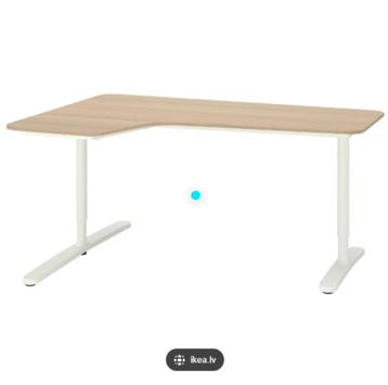 Bureau (Hoek rechts) - Ikea Bekant - Hoogte verstelbaar - afbeelding 4 Bureau (Hoek rechts) - Ikea Bekant - Hoogte verstelbaar - afbeelding 4