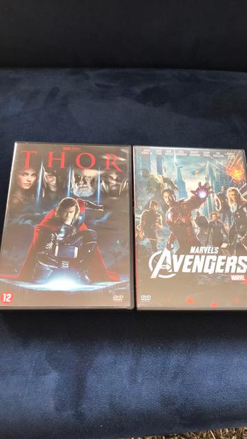 Marvel Avengers 21 originele dvd films 5 euro per stuk