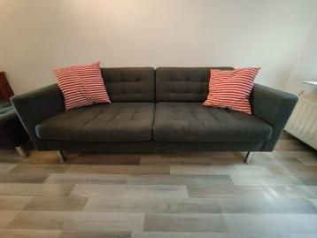 3 zits bank Ikea Landskrona met hocker - afbeelding 2 3 zits bank Ikea Landskrona met hocker - afbeelding 2