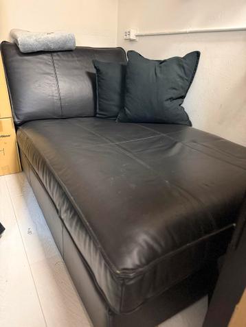 Ikea Kivik Chaise Longue - Echt Leder - afbeelding 3 Ikea Kivik Chaise Longue - Echt Leder - afbeelding 3