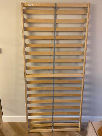 IKEA Malm wit bed 90x200 + lattenbodem - afbeelding 1 IKEA Malm wit bed 90x200 + lattenbodem - afbeelding 1