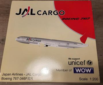 JC wings 1:200 JAL Cargo 767-300F polished