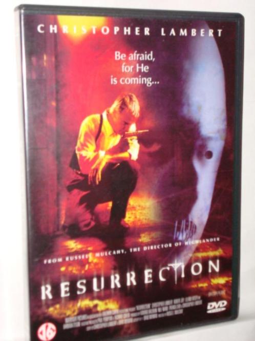 DVD - Resurrection met Christopher Lambert en Barbara Tyson, Cd's en Dvd's, Dvd's | Thrillers en Misdaad, Zo goed als nieuw, Detective en Krimi