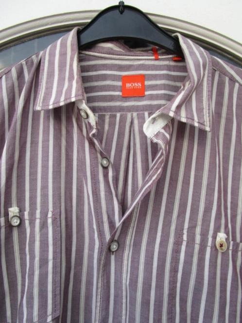 Mooi Hugo Boss overhemd maat XL valt als L +  stropdas, Kleding | Heren, Overhemden, Zo goed als nieuw, Halswijdte 41/42 (L), Ophalen of Verzenden