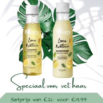 Shampoo en Conditioner voor vet haar