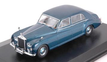 Rolls Royce Phantom V James Young, Blauw, 1/43, Oxford