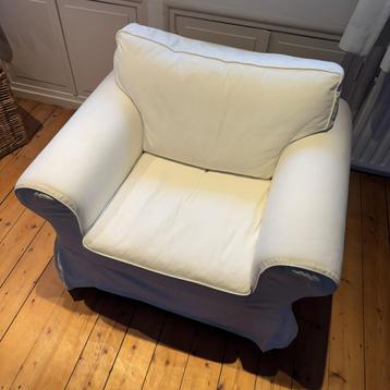 Ikea Ektorp fauteuil wit - met afneembare/wasbare hoes - afbeelding 2 Ikea Ektorp fauteuil wit - met afneembare/wasbare hoes - afbeelding 2
