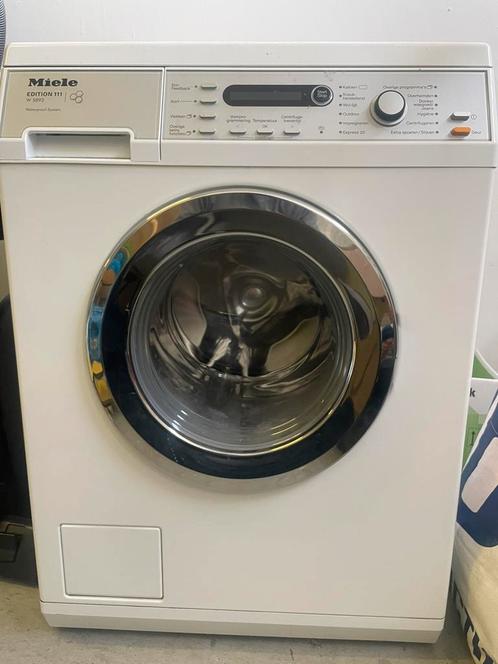 Miele Wasmachine W5893 (8 kg, 1600 tpm) +3 mnd garantie, Witgoed en Apparatuur, Wasmachines, Zo goed als nieuw, 85 tot 90 cm, 1600 toeren of meer