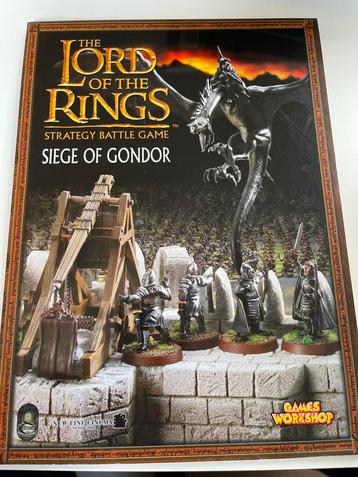 Warhammer LOTR Siege of Gondor boek