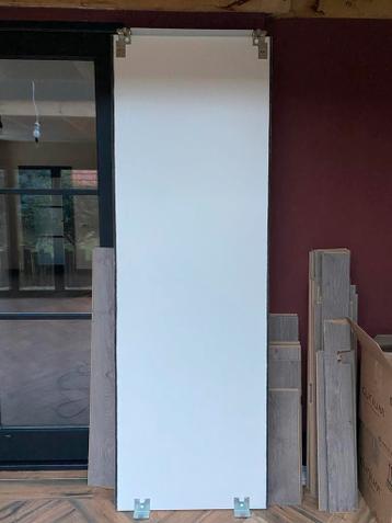IKEA Pax Hasvik 2 Schuifdeuren mat-wit 236cmx150 cm - afbeelding 4 IKEA Pax Hasvik 2 Schuifdeuren mat-wit 236cmx150 cm - afbeelding 4