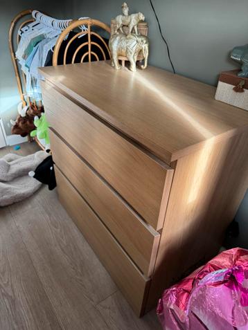 IKEA Malm Kast - 3 Lades - Bruin - afbeelding 3 IKEA Malm Kast - 3 Lades - Bruin - afbeelding 3