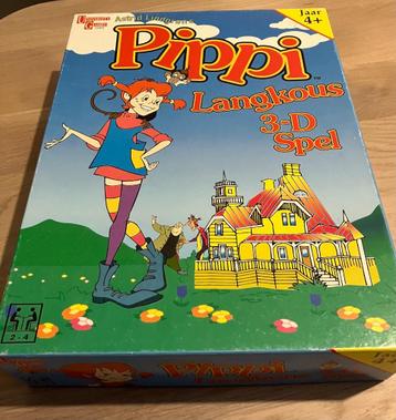 Pippi langkous 3-d bordspel, vanaf 4 jaar