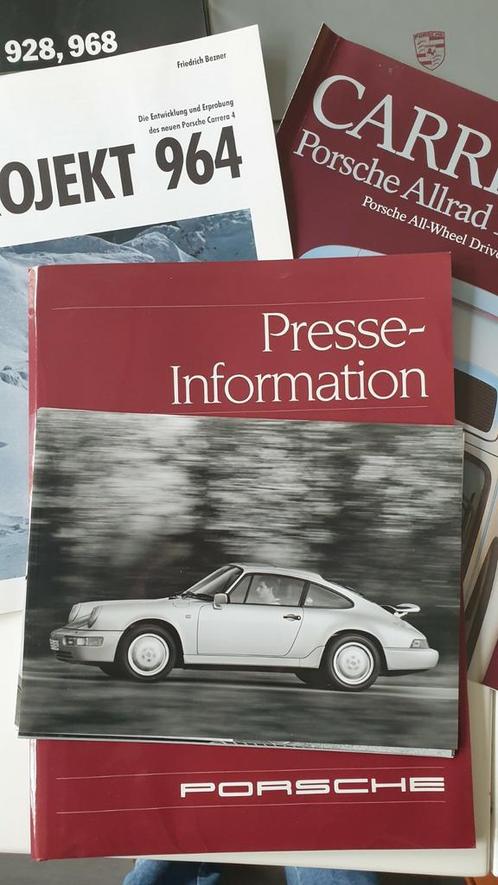 PORSCHE Brochures // PERS-INFO, Boeken, Auto's | Folders en Tijdschriften, Gelezen, Porsche, Ophalen of Verzenden