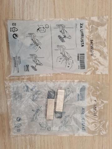 8 sets Ikea deurdempers scharnierdemper Utrusta 