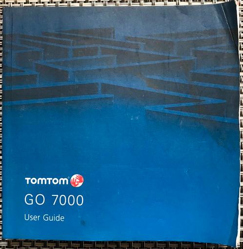 Handleiding TomTom Go 7000; User Guide TomTom Go 7000, Auto diversen, Handleidingen en Instructieboekjes, Ophalen of Verzenden