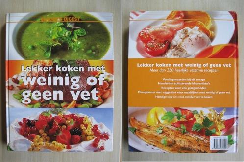 1046 - Lekker koken met weinig of geen vet Reader's Digest, Boeken, Gezondheid, Dieet en Voeding, Zo goed als nieuw, Ophalen of Verzenden