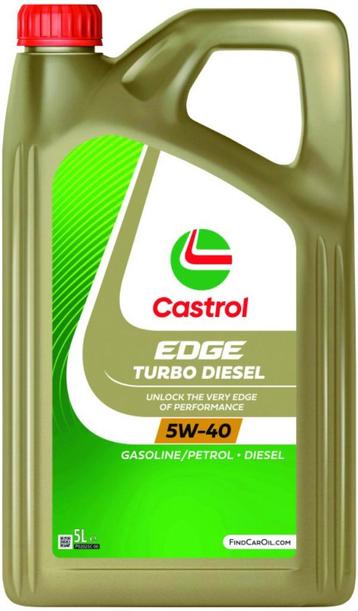 Castrol Edge Turbo Diesel 5W-40 5 Liter met gratis cadeau