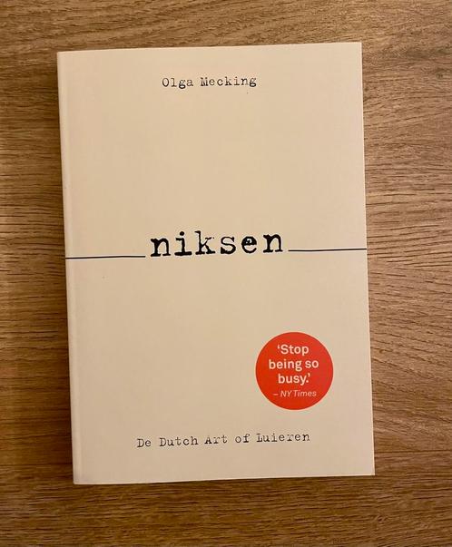 Boek Olga Mecking - Niksen, Boeken, Filosofie, Zo goed als nieuw, Ophalen of Verzenden