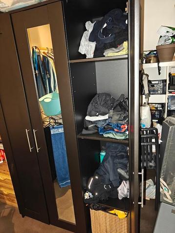 Brimnes Ikeakast Zwart - afbeelding 3 Brimnes Ikeakast Zwart - afbeelding 3