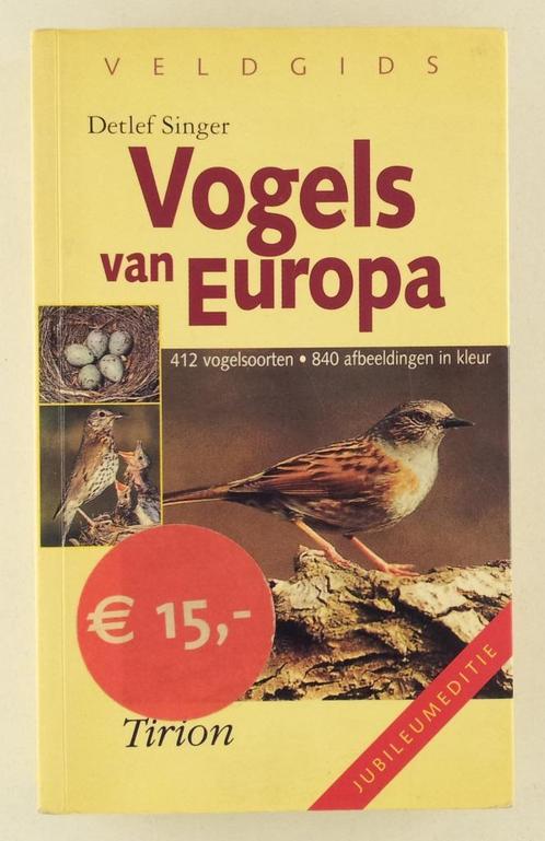 Singer, Detlef - Veldgids Vogels van Europa / 412 vogelsoort, Boeken, Natuur, Gelezen, Vogels, Verzenden