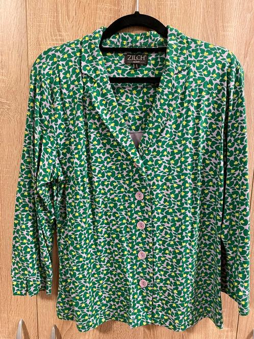 Zilch blouse, Kleding | Dames, Blouses en Tunieken, Zo goed als nieuw, Groen, Ophalen of Verzenden