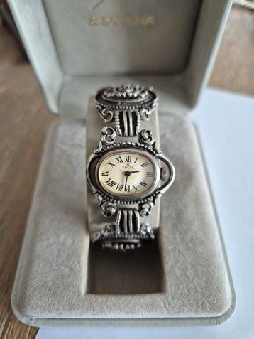 zilveren dames horloge 