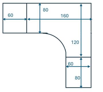 Zeer royaal hoekbureau (Ikea galant) - afbeelding 9 Zeer royaal hoekbureau (Ikea galant) - afbeelding 9