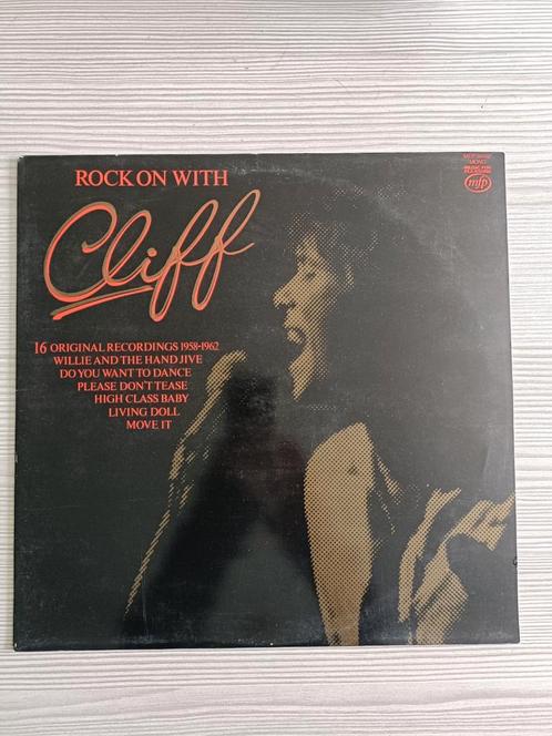 Cliff Richard - Rock On With Cliff Lp, Cd's en Dvd's, Vinyl | Pop, Gebruikt, 1960 tot 1980, 12 inch, Ophalen of Verzenden