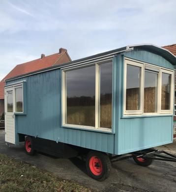 TE KOOP! NIEUW! Pipowagen / Tiny House / Mantelzorgwoning