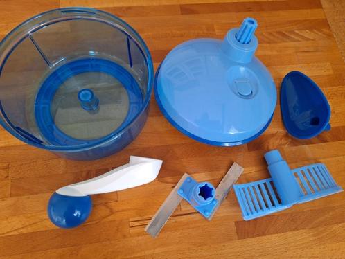 Tupperware keukenmachine, Huis en Inrichting, Keuken | Tupperware, Zo goed als nieuw, Overige typen, Blauw, Ophalen