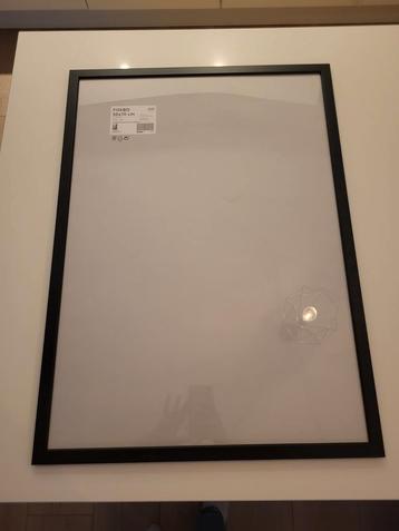 FISKBO Fotolijst, zwart, 50x70 cm