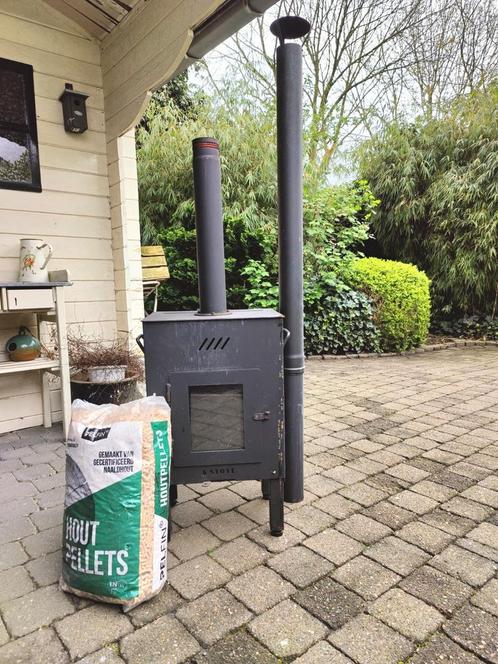 k-stove Pellet kachel, Tuin en Terras, Tuinhaarden, Gebruikt, Ophalen of Verzenden