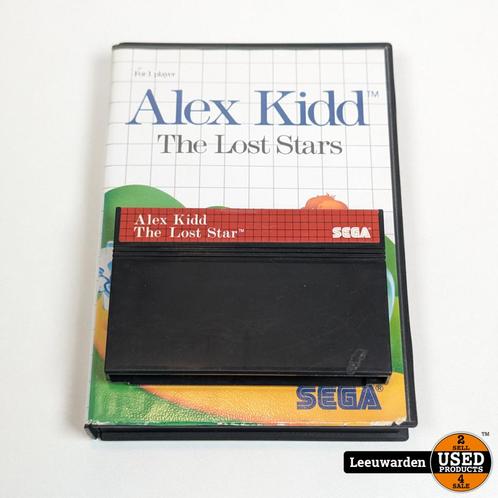 Alex Kidd The Lost Stars - SEGA MasterSystem Game, Spelcomputers en Games, Spelcomputers | Sony PlayStation 1, Gebruikt