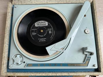 STARE Menuet koffergrammofoon vintage jaren 50/60