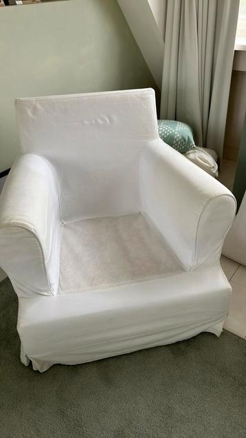 Fauteuil Ikea Ektorp wit - afbeelding 2 Fauteuil Ikea Ektorp wit - afbeelding 2