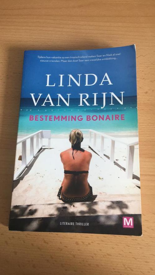 Linda van Rijn - Bestemming Bonaire, Boeken, Thrillers, Zo goed als nieuw, Ophalen of Verzenden
