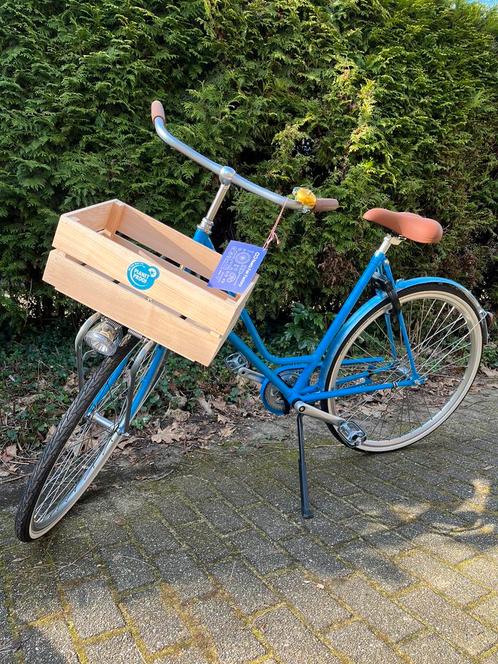 Roetz-bike Road Ladies stadsfiets 53-55 cm frame, oak crate, Fietsen en Brommers, Fietsen | Dames | Omafietsen, Nieuw, 53 tot 56 cm