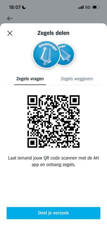 Gezocht: AH glazen zegels