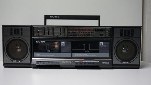 Sony CFS-W400S Stereo dubbel deck Cassette-Corder 7Bands, Audio, Tv en Foto, Cassettedecks, Dubbel, Sony, Ophalen of Verzenden