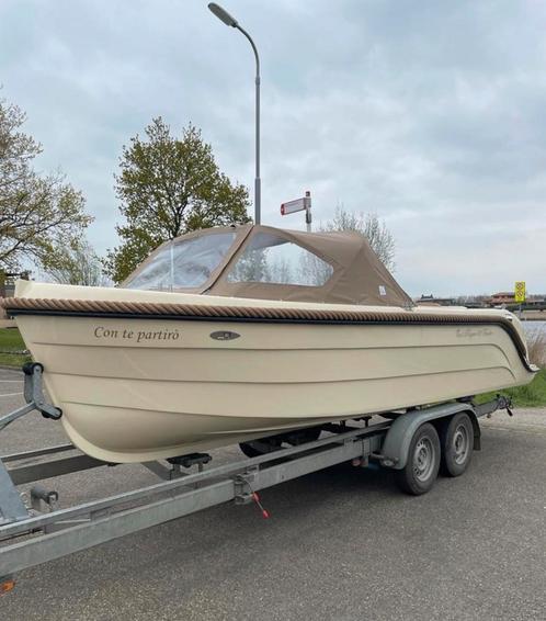 Oud Huyzer 616 2023, Watersport en Boten, Sloepen, Zo goed als nieuw, 10 tot 30 pk, 6 meter of meer, Buitenboordmotor, Benzine