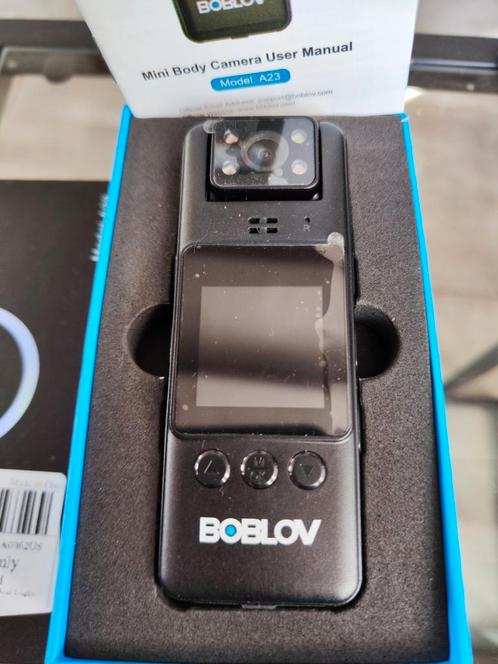 Boblov mini Body cam A23, Audio, Tv en Foto, Actiecamera's, Nieuw, Overige merken, Ophalen of Verzenden